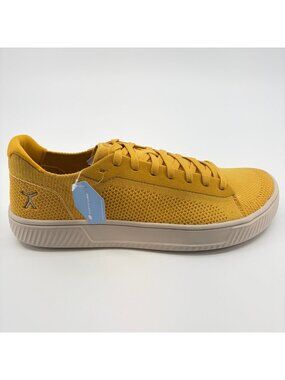Flux Footwear Adapt Knit Trainer Yellow Mens Size 11 Athletic Shoes Sneakers